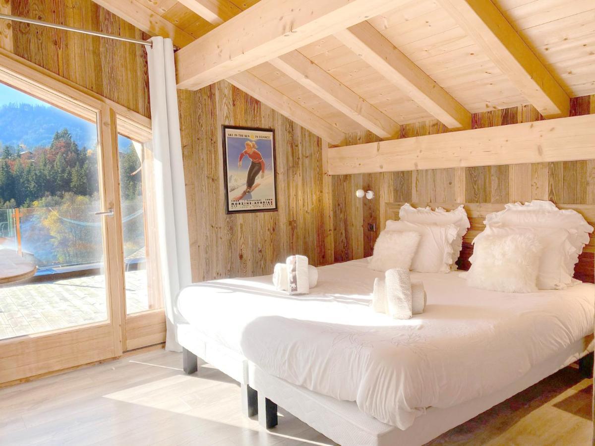 Chalet Azalee, Montriond, Morzine, Avoriaz Bagian luar foto