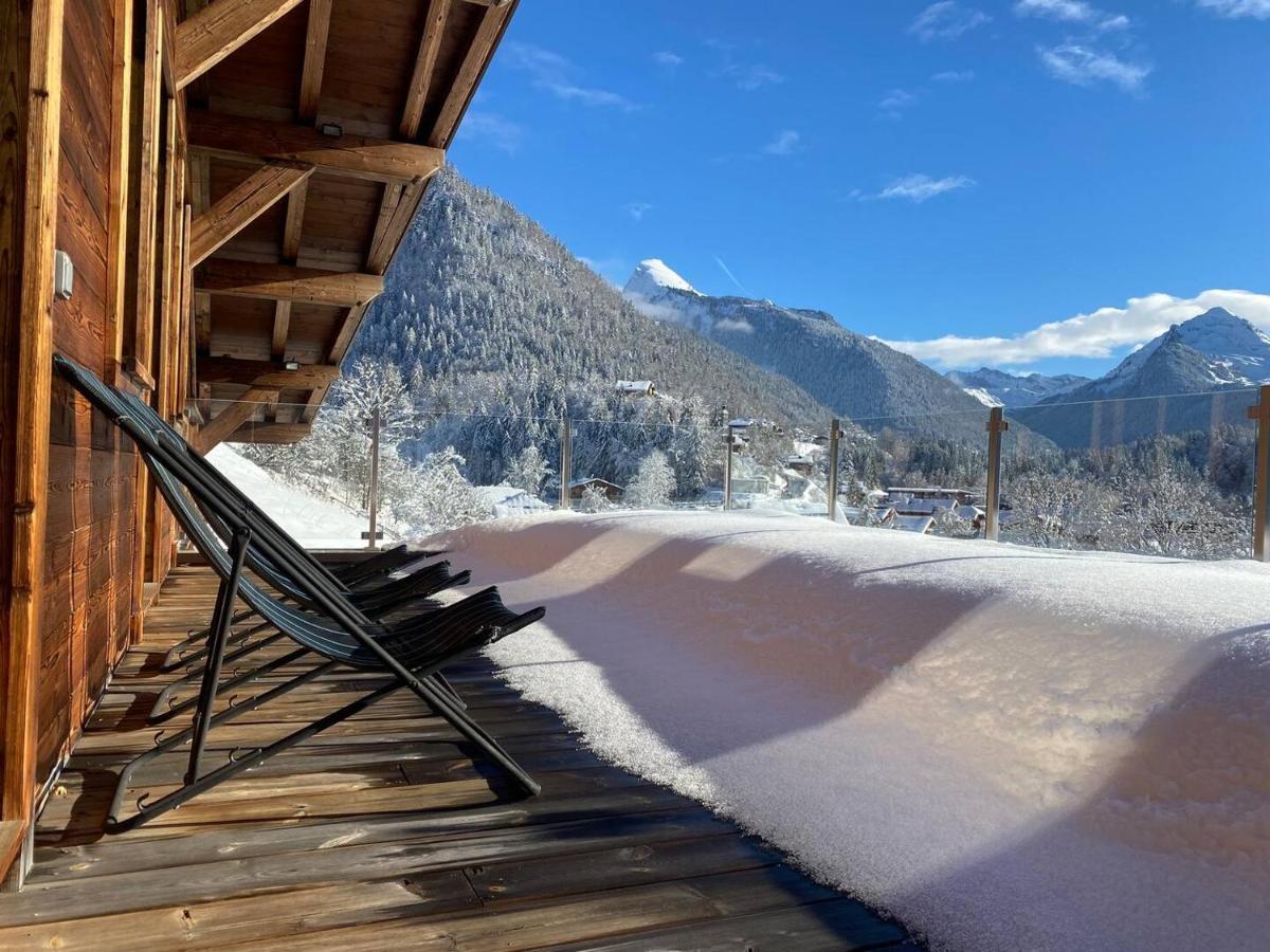 Chalet Azalee, Montriond, Morzine, Avoriaz Bagian luar foto