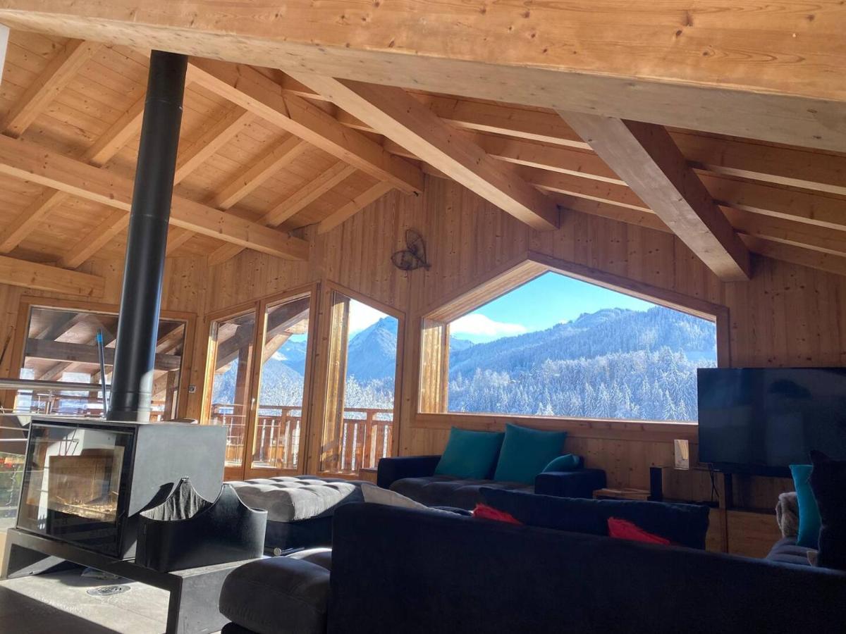 Chalet Azalee, Montriond, Morzine, Avoriaz Bagian luar foto