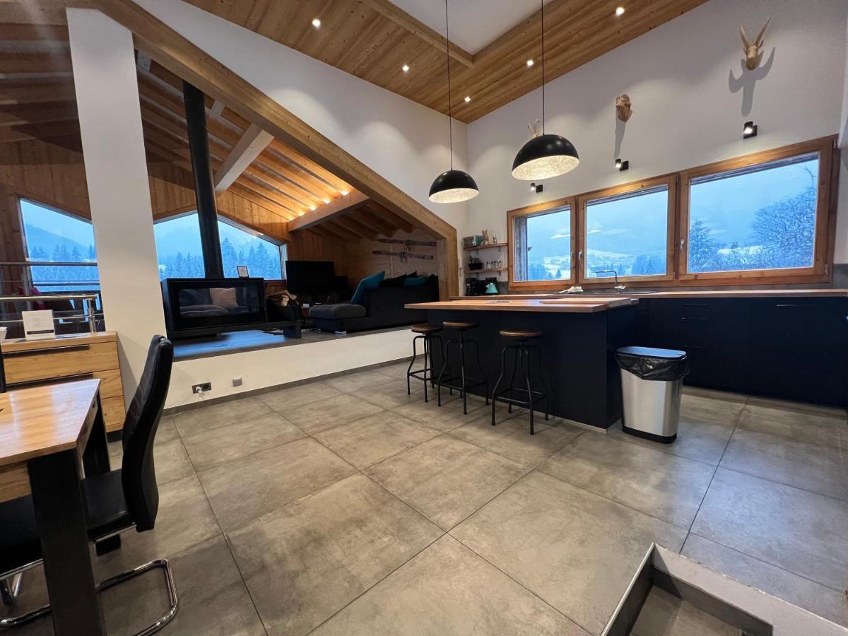 Chalet Azalee, Montriond, Morzine, Avoriaz Bagian luar foto