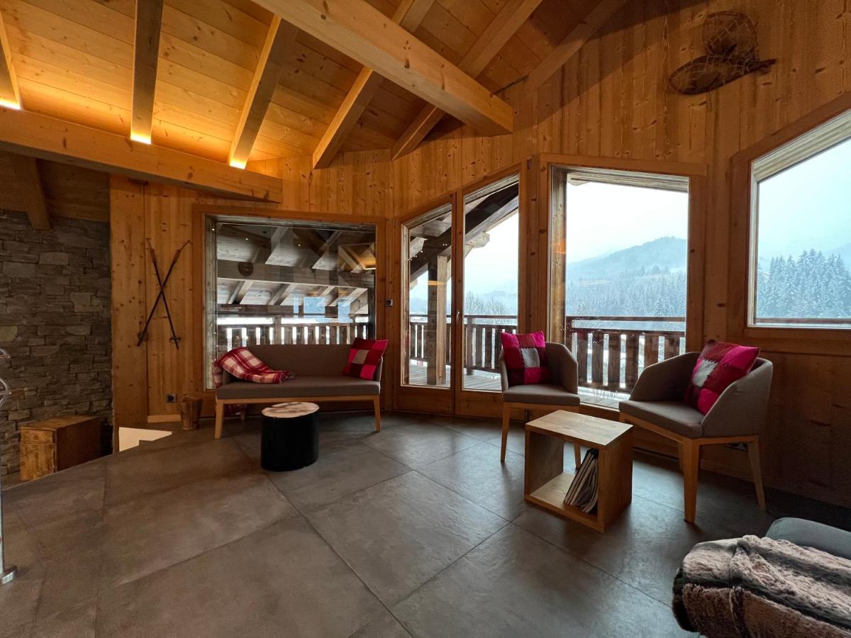 Chalet Azalee, Montriond, Morzine, Avoriaz Bagian luar foto